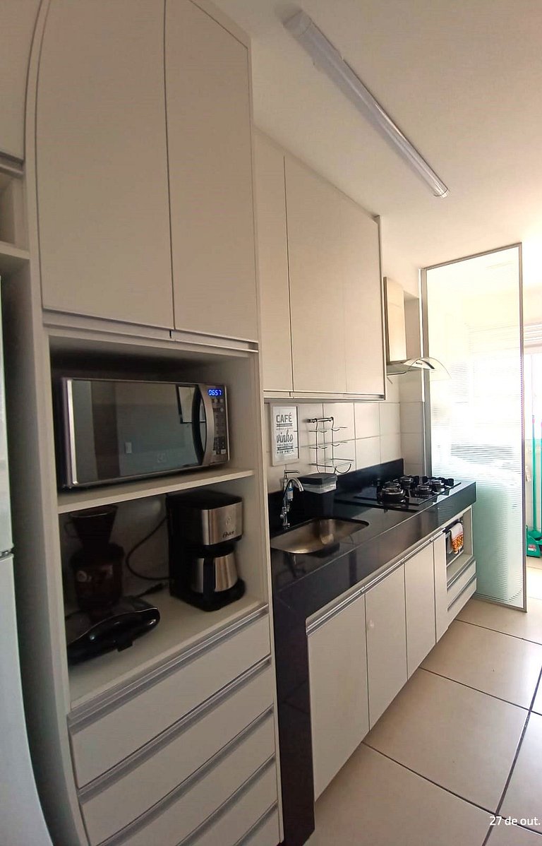 Lindo Apto com Ar Condicionado