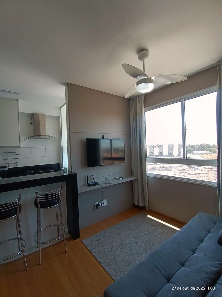 Lindo Apto com Ar Condicionado